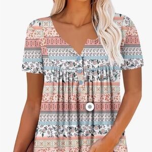 Bohemian Patterned Blouse XL
New without tags